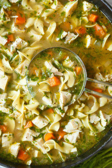 Homestyle Chicken Noodle Soup
